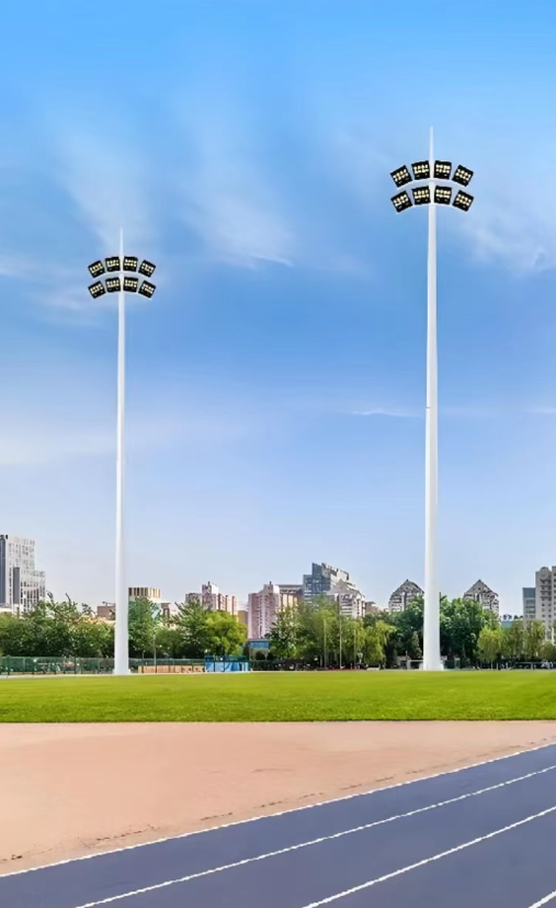 湖南永州广场的市电路灯：创阳照明铸就专业之光