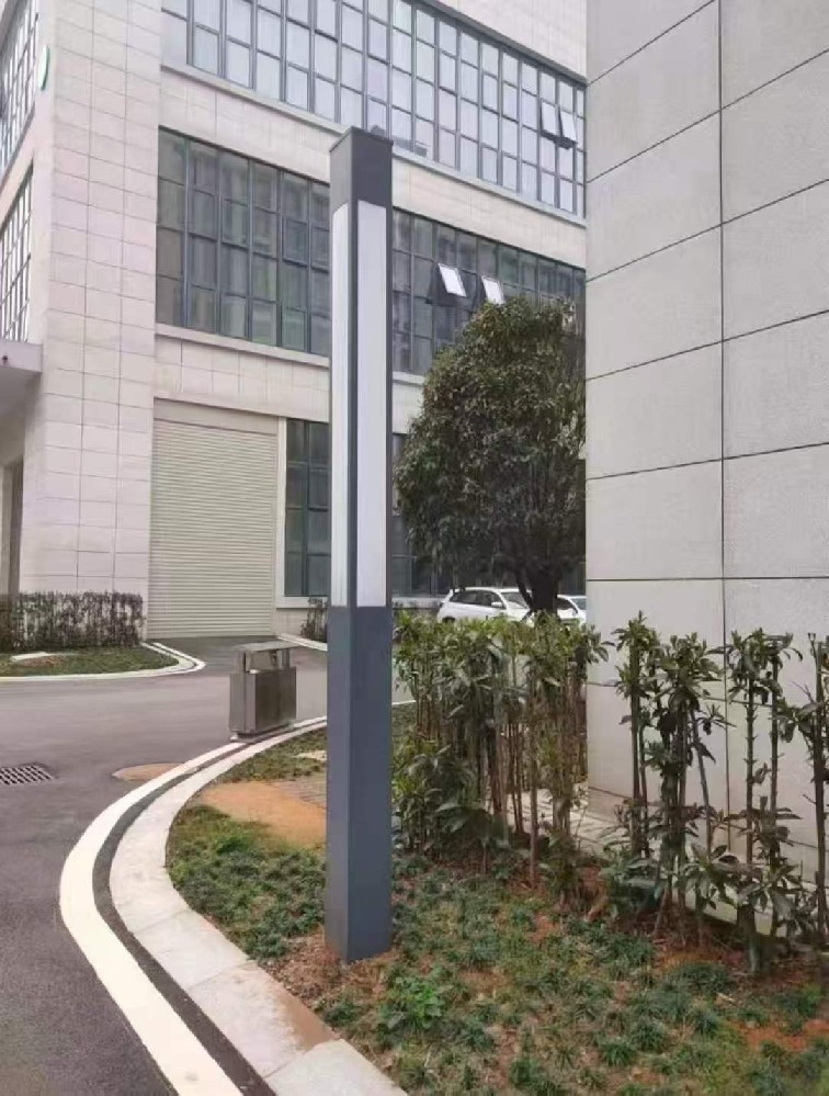 邵阳新宁小区的 3.5 米铝型材庭院灯：点亮生活，美化家园