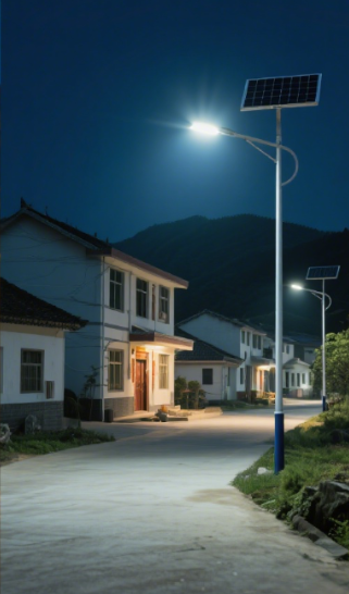 150 盏太阳能路灯点亮广西百色乡村夜生活，创阳照明守护村民出行安全