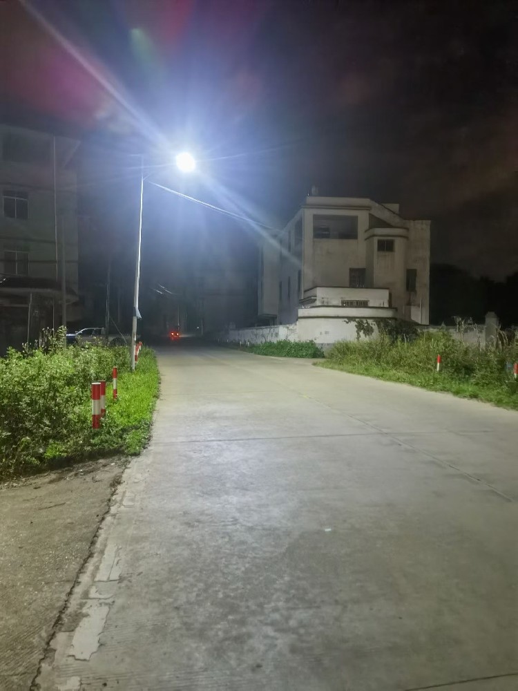 120 盏太阳能路灯点亮萍乡乡村振兴路