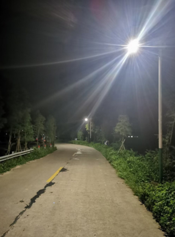 绿色点亮乡间路 创新赋能新耒阳——120盏特色太阳能路灯照亮乡村新图景