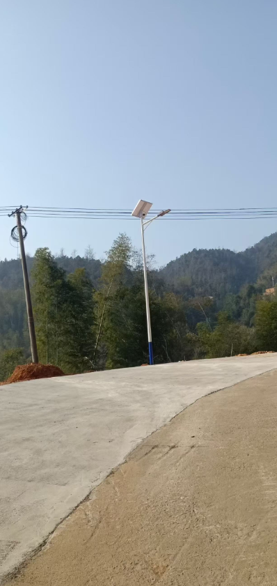 　　Baise Rural Revitalization: Solar Street Lights Illuminate a New Path to Prosperity